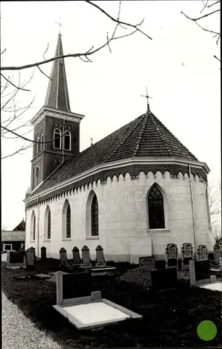 Foto Waaxens Friesland Niederlande, Kerk, Kirche