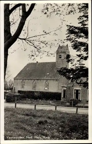 Ak Veenwouden Friesland Niederlande, Ned. Herv. Kerk