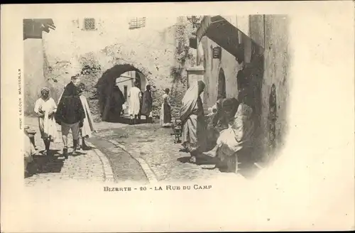 Ak Bizerte Tunesien, La Rue du Camp