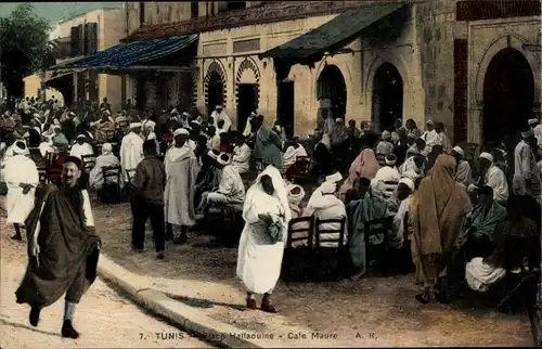 Ak Tunis Tunesien, Place Halfaouine, Cale Maure