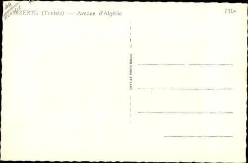 Ak Bizerte Tunesien, Avenue d'Algerie