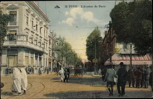 Ak Tunis Tunesien, L'Avenue de Paris