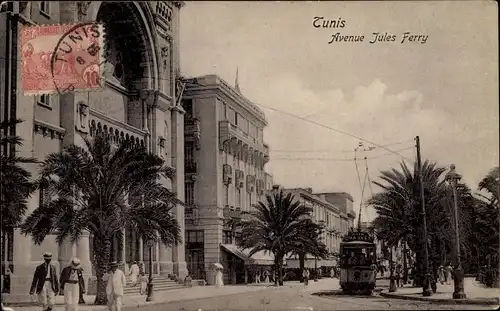 Ak Tunis Tunesien, Avenue Jules Ferry