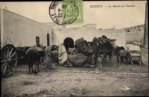 Ak Bizerte Tunesien, Le Marché au Charbon, Kohlenmarkt