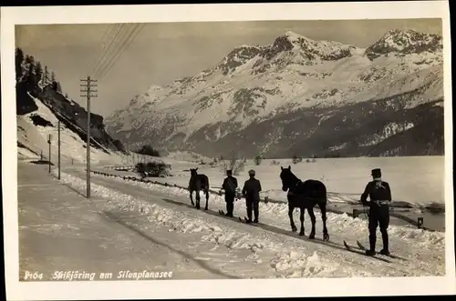 Ak Kanton Graubünden, Skikjöring am Silvaplanersee