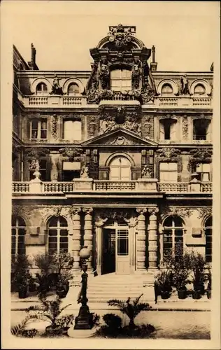 Ak Paris VII, Ecole Massillon, la Facade