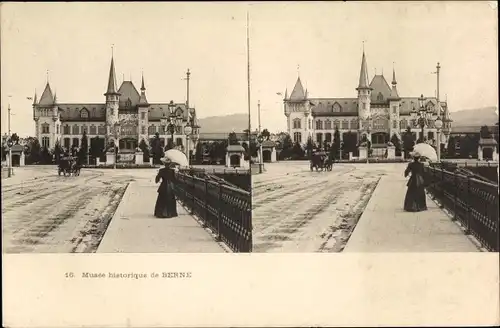 Stereo Ak Bern Stadt Schweiz, Musee historique