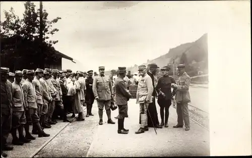 Ak Maréchal Ferdinand Foch?, Französische Soldaten, 1.WK, Dritte Republik