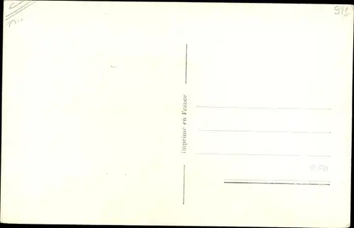 Ak Französischer General Georges, Portrait