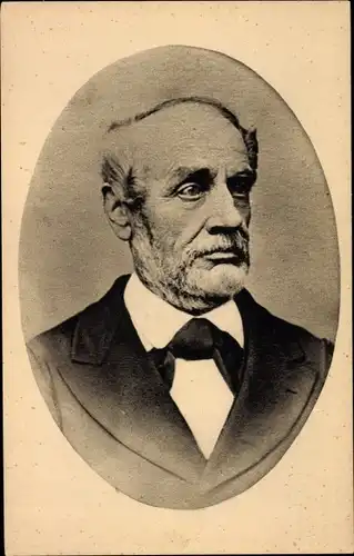 Ak Französischer Politiker und Journalist Charles Louis Delescluze