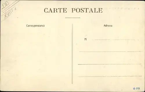 Ak Paris XVIII. Buttes-Montmartre, Rue de la Chapelle coin Riquet