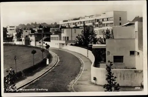 Ak Weißenhof Stuttgart in Baden Württemberg, Weißenhofsiedlung