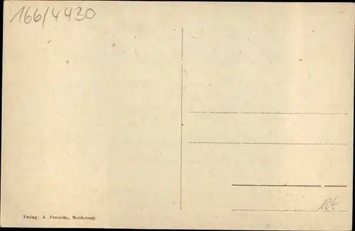 Künstler Ak Herzfeld, Werner, Flugschüler Nr. 2, Karikatur, Auf dem Vorpostenboot