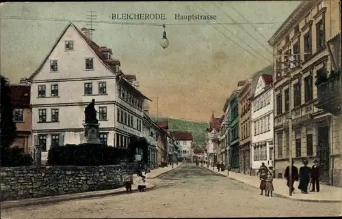 Ak Bleicherode am Harz, Hauptstraße