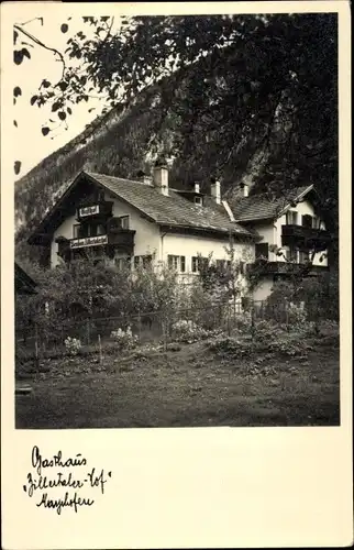 Ak Mayrhofen im Zillertal Tirol, Gasthaus Zillertalerhof