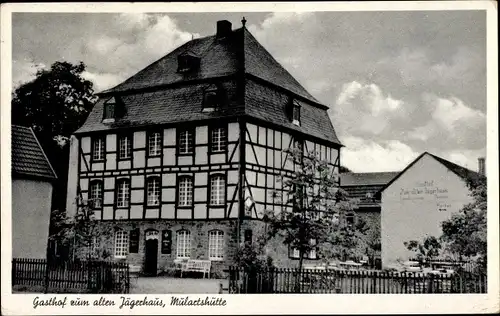 Ak Mulartshütte Roetgen in Nordrhein Westfalen, Gasthof zum alten Jägerhaus