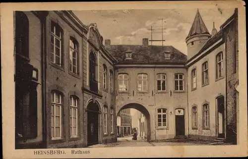 Ak Heinsberg im Rheinland, Rathaus