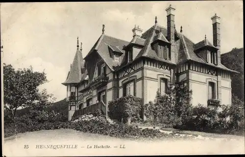 Ak Hennequeville Calvados, La Huchette
