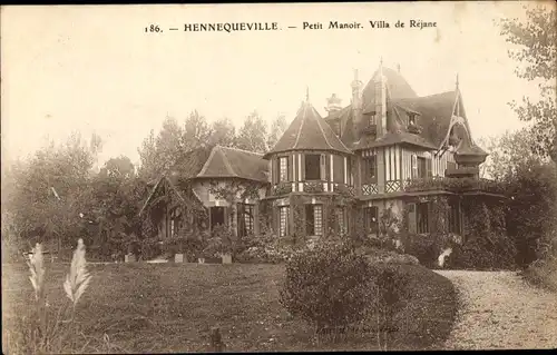 Ak Hennequeville Calvados, Petit Manoir, Villa de Rejane