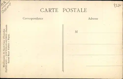 Ak Ononghe Papua Neuguinea, Résidence