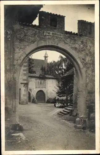 Ak Stein am Rhein Kanton Schaffhausen, Eingang ins Kloster