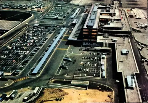 Ak Orly Val de Marne, Aéroport de Paris Orly, Gesamtansicht vom Flughafen