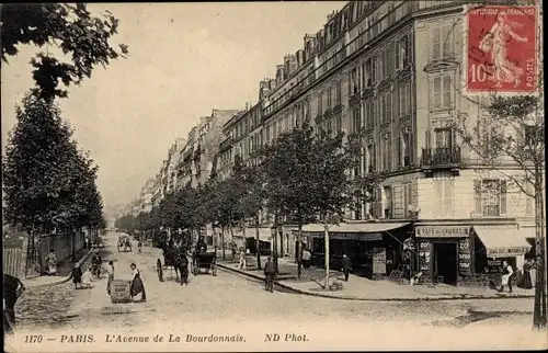Ak Paris I. Louvre, L'Avenue de La Bourdonnais