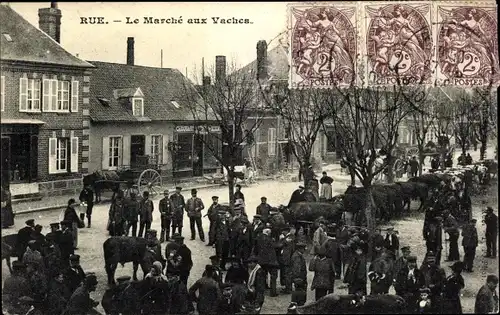 Ak Rue Somme, le marché aux vaches