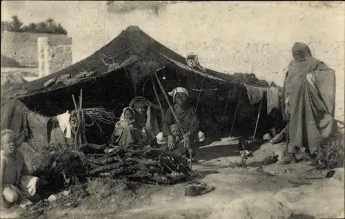 Ak Tunesien, Scenes d'Orient, Famille Tripolitaine