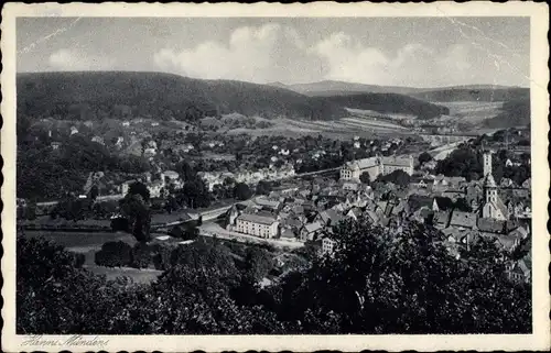 Ak Hann. Münden in Niedersachsen, Panoramablick