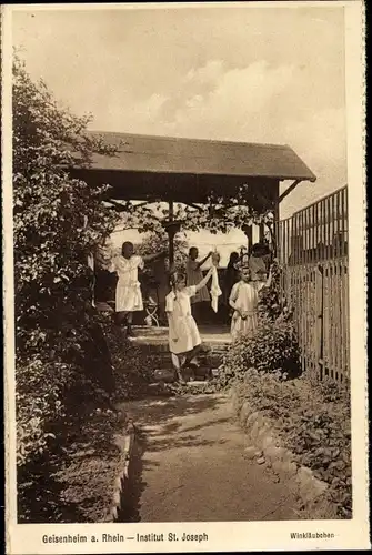 Ak Geisenheim am Rhein Hessen, Institut St. Joseph, Winkläubchen