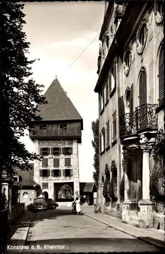 Ak Konstanz am Bodensee, Rheintor
