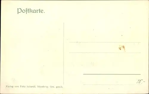 Ak Nürnberg in Mittelfranken, Volksfest 1906