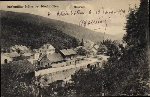 Ak Rheinböllen im Hunsrück, Rheinböller Hütte