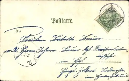 Litho Zwickau in Sachsen, Marktplatz, Gymnasium, Kriegerdenkmal, Realschule, Landgericht