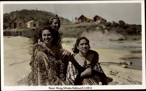 Ak Rotorua Neuseeland, Maori Study, Whaka