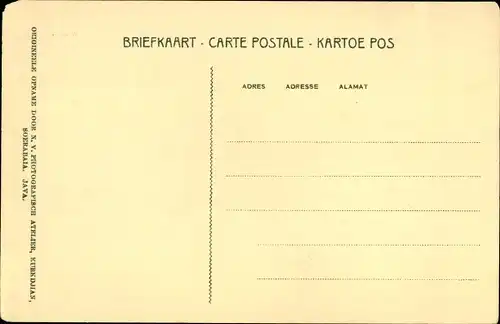 Ak Kraksaan Java Indonesien, Postweg