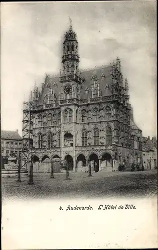 Ak Oudenaarde Audenarde Ostflandern, L'Hotel de Ville