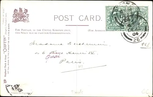 Ak Isle of Man England, Castle Rusheen