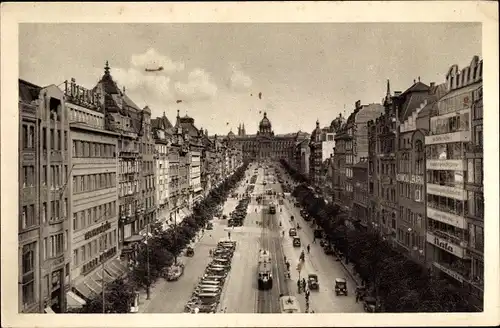 Ak Praha Prag, Wenzelsplatz