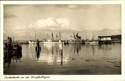 Ak Langballigau Langballig in Angeln, Fischerboote