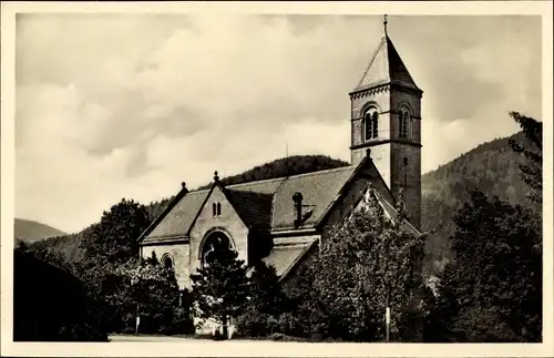 Ak Bad Herrenalb im Schwarzwald, Kath. Kirche