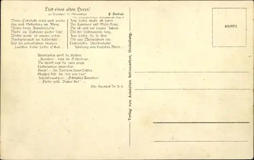 Ak Godesburg Bonn, Aennchen Heim, Linden, Frau am Tisch