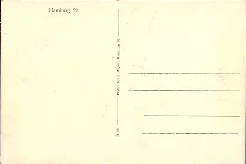 Ak Hamburg Nord Eppendorf, Krankenhaus Bethanien, Partie am Mittelhaus