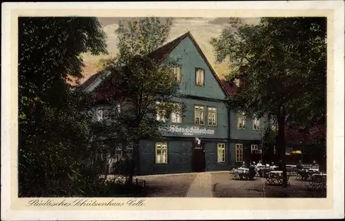 Ak Celle in Niedersachsen, Städt. Schützenhaus
