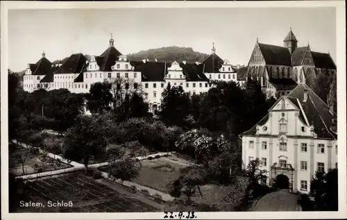 Ak Salem im Bodenseekreis Baden, Schloss