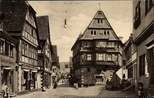 Ak Miltenberg am Main Unterfranken Bayern, Gasthaus zum Riesen