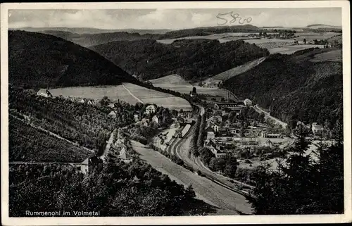 Ak Rummenohl Hagen in Westfalen Ruhrgebiet, Panorama, Volmetal