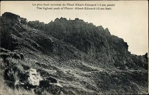 Ak Mont Albert Edouard Papua Neu Guinea, Le Sommet, Missionnaires du Sacre Coeur