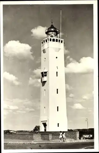 Ak Noordwijk aan Zee Südholland, Vuurtoren, Leuchtturm